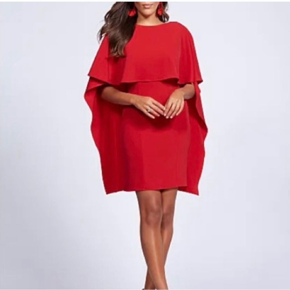 Red Gabrielle Union Party Dress